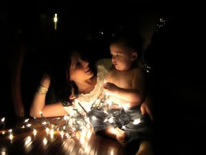 girl, boy, mother