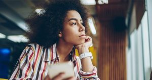 a woman not feeling supported with her pregnancy during the holidays