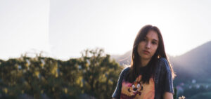 A woman thinking about the mental health effects of having had an abortion